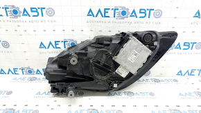Фара передняя левая в сборе Porsche Cayenne 19-23 LED, Matrix beam, адаптив, темные линзы