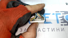 Зеркало боковое правое в сборе Honda Accord 18-22 12 пинов, BSM, подогрев, поворотник, серебро, потерто