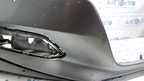 Бампер передний голый Honda Accord 18-20 под парктроники, серебро, царапины, сколы, тычки
