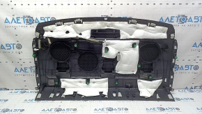 Полка задняя Honda Accord 18-22 черная, под сабвуфер