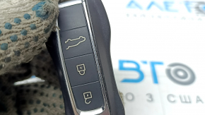 Porsche Cayenne fără cheie 19-26 433 MHz, 4 butoane, uzat, cu denivelări