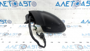 Ansamblu oglindă retrovizoare stânga pentru Porsche Cayenne 19-26, 16+2 pini, argintiu, semnalizator, încălzit, auto-orbire, auto-rabatare, iluminare spate, BSM, cameră