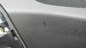 Ornament stâlp spate stânga sus în spatele geamului, Porsche Cayenne 19-26, negru, uzat