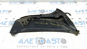 Заглушка глушителя левая Honda Accord 18-18 EXL, touring, структура с хром, нет фрагмента, сломаны крепления, тещина