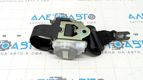 Ремень безопасности 2 ряд левый с пиропатроном Porsche Cayenne 19-26 черный, стрельнувший