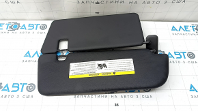 Козырек левый Porsche Cayenne 19-26 черный, без крючка, с подсветкой