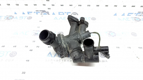 Корпус термостата в сборе Land Rover Range Rover Velar 18-23 2.0T пластик, с датчиком