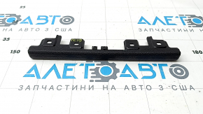 Ornamente centrale negre pentru bord Porsche Cayenne 19-23, sub deflector