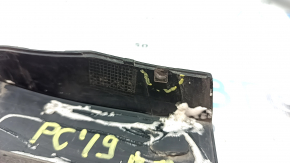 Ornament aripă spate dreapta pentru Porsche Cayenne 19-26, argintiu, zgârieturi, îndoit, ornament decojit, elemente de fixare rupte