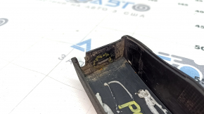 Ornament aripă spate dreapta pentru Porsche Cayenne 19-26, argintiu, zgârieturi, îndoit, ornament decojit, elemente de fixare rupte