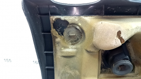 Vopseaua de la capacul motorului Lexus RX350 10-15 se decojește, cromul se decojește, izolația se rup