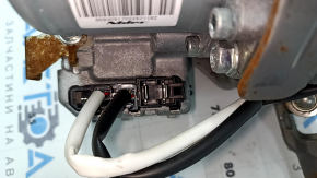 Рулевая колонка c ЭУР Nissan Rogue 14-20 с карданчиком, без замка зажигания, ржавый карданчик