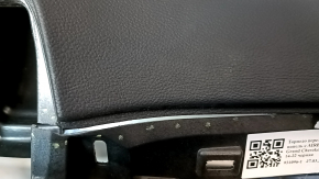 Торпедо передняя панель с AIRBAG Jeep Grand Cherokee WK2 14-22 черная, трещины, нет фрагмента