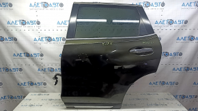 Ansamblu ușă spate stânga pentru Nissan Rogue 14-20, EAN verde, ornamente cromate inferioare, zgârieturi