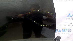 Ansamblu ușă spate dreapta Nissan Rogue 14-20, EAN verde, ornamente cromate inferioare, zgârieturi