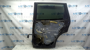 Ansamblu ușă spate dreapta Nissan Rogue 14-20, EAN verde, ornamente cromate inferioare, zgârieturi