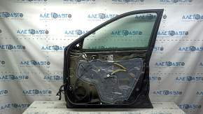 Дверь в сборе передняя правая Nissan Rogue 14-20 keyless, зеленый EAN, нижняя хром накладка