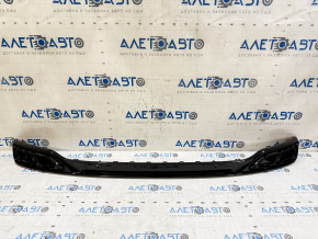 Decorație pentru buza barei de protecție spate VW Tiguan 18-R-Line, negru lucios