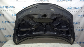 Капот голый Nissan Rogue 14-20 алюминий, зеленый EAN, сколы, в клею