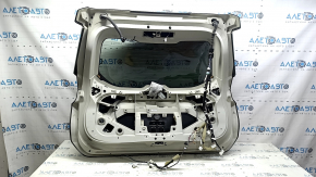 Дверь багажника голая со стеклом Nissan Rogue 14-20 зеленый EAN, под электропривод, тонировка, с трапецией дворников и стоп-сигналом