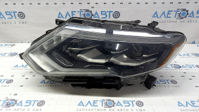 Far stânga față cu LED pentru Nissan Rogue 17-18