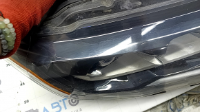Фара передняя правая Nissan Rogue 17-18 LED, полез лак
