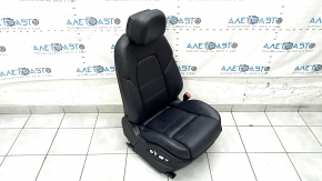 Пассажирское сидение Porsche Cayenne 19-23 с airbag, электрическое, подогрев, вентиляция, кожа черная с перфорацией, Comfort, под чистку