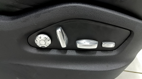 Пассажирское сиденье Porsche Cayenne 19-23 с airbag, электрическое, подогрев, вентиляция, кожа черная с перфорацией, Comfort, под чистку