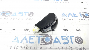 Maneta schimbătorului de viteze Nissan Rogue 17-20, neagră, zgâriată