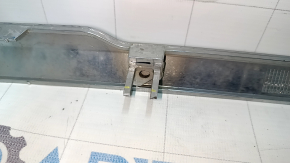 Bandă inferioară bară față pentru Nissan Rogue 17-20 cromată, elemente de fixare rupte, bare de protecție