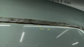 Capota goală a unui Ford Bronco Sport 2021-2026 din aluminiu, gri PDN, cu bare de protecție, în bandă adezivă.