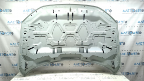 Capota goală a unui Ford Bronco Sport 2021-2026 din aluminiu, gri PDN, cu bare de protecție, în bandă adezivă.