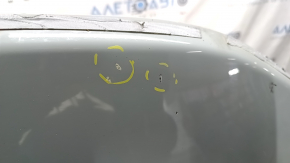 Capota goală a unui Ford Bronco Sport 2021-2026 din aluminiu, gri PDN, cu bare de protecție, în bandă adezivă.