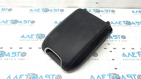 Cotieră consolă centrală Porsche Cayenne 19-23, imitație de piele neagră