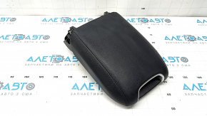 Cotieră consolă centrală Porsche Cayenne 19-23, imitație de piele neagră