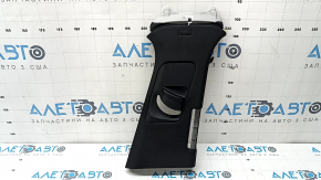 Ornament montant central dreapta, curea, Porsche Cayenne 19-23, negru, sub deflector, uzat