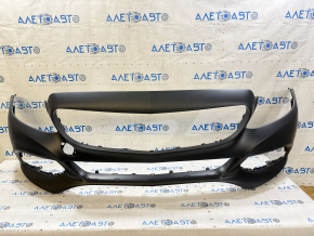 Бампер передний голый Mercedes C-class W205 300/350e/350h/400 15-18 без парктроников