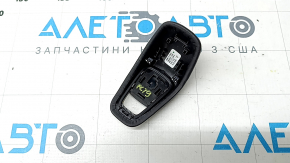Накладка ручки КПП Porsche Cayenne 19-23 кожа черная, тычки