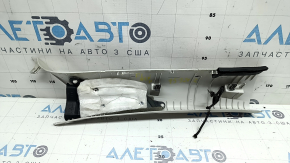 Ornament montan față, stânga, Ford Bronco Sport 2021-26, gri, necesită curățare, zgârieturi, fără garnitură