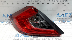 Фонарь внешний крыло левый Honda Civic X FC 16-21 4d