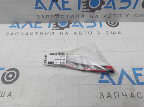 Bandă stop exterioară dreapta pentru Audi A6 C8 19-24, negru lucios