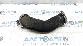 Țeavă intercooler dreapta jos, prima către turbo, cauciuc, Porsche Cayenne 19-26 3.0T