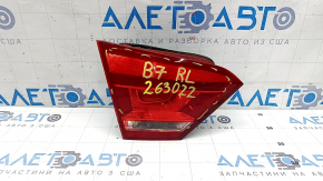Lampă portbagaj stânga interior pentru VW Passat b7 12-15 SUA, crăpături pe sticlă, zgârieturi, fără ornamente