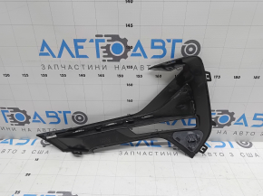 Ornament grilă inferioară dreapta pentru bara de protecție față BMW X1 F48 20-22 Basis, X-line pentru senzori de parcare și proiectoare de ceață LED, structură