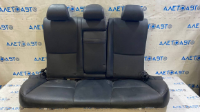 Scaune spate, al doilea rând, Infiniti Q50 14-16, piele neagră, spătar divizat pentru curățare chimică, lovituri, fără perne laterale