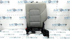 Spătar banchetă spate, rândul 2, stânga, Kia Sportage 20-22, material textil gri, LX, fără tetieră, necesită curățare, șifonat