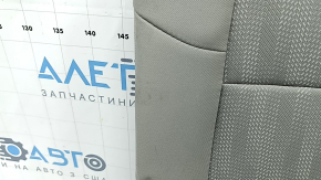 Spătar banchetă spate, rândul 2, stânga, Kia Sportage 20-22, material textil gri, LX, fără tetieră, necesită curățare, șifonat