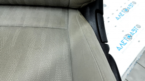 Водительское сиденье Kia Sportage 20-22 без airbag, механическое, ткань серая, LX, под химчистку, потерто