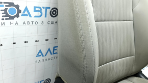 Водительское сиденье Kia Sportage 20-22 без airbag, механическое, ткань серая, LX, под химчистку, потерто
