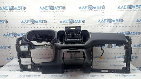 Торпедо передняя панель с AIRBAG Ford Bronco Sport 21-24 черная, с накладками, царапины, под чистку